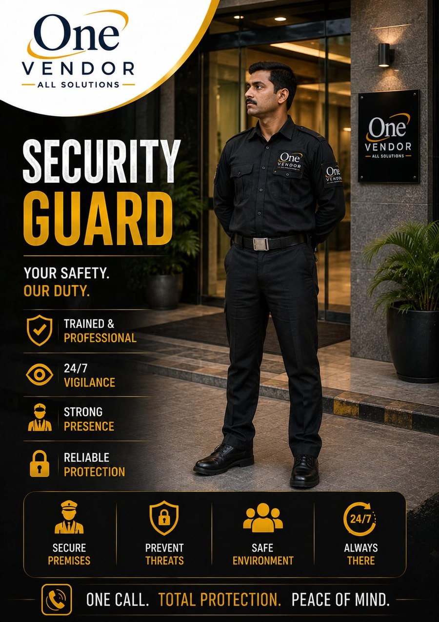 One Vendor Security Guard — your safety, our duty